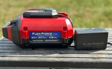 Toro 60V Flex-Force 2.0ah Battery+Charger–NEW/Unused–Half Retail–Cosmetic Marks