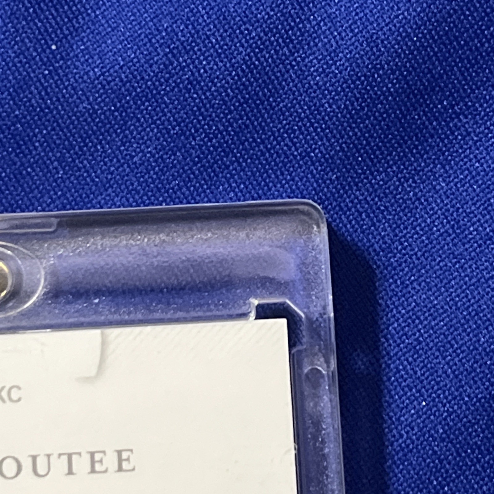 2018 Panini National Treasures - ONE OF ONE 1/1 Keke Coutee #RST-KC LAUNDRY TAG view 14