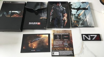 Mass Effect 3 N7 Collectors Edition PS3 Complete with Patch