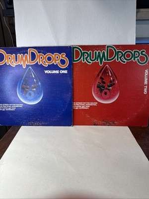 Drum Drops Vinyl Vol.1 & 2, Ultimate Machine for Practicing/ Sampling Breaks Ex