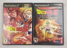Dragon Ball Z Budakai & Budokai Tenkaichi PS2 2 Game Bundle Lot DBZ No Manuals