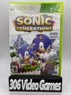 Sonic Generations (Microsoft Xbox 360) XBOX 360 CIB
