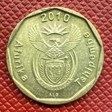 South Africa 2010 Bronze Plated Steel 10 Cents. Venda Legend. KM# 494