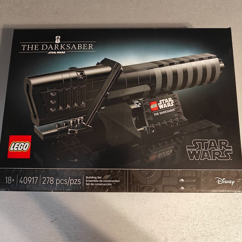 LEGO Star Wars 40917 The Darksaber - May 4th Limited Edition GWP - NEW SEALED