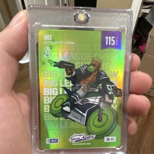 Swinging Sour Apple 2025 Bo Jackson Battle Arena Boz #BLC-11 Holographic