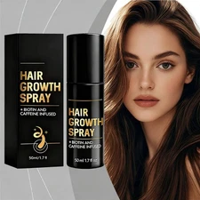 5X HaloGrow Hair Growth Spray 50ml Natural Hair Thickening Gentle Regrowth Mist