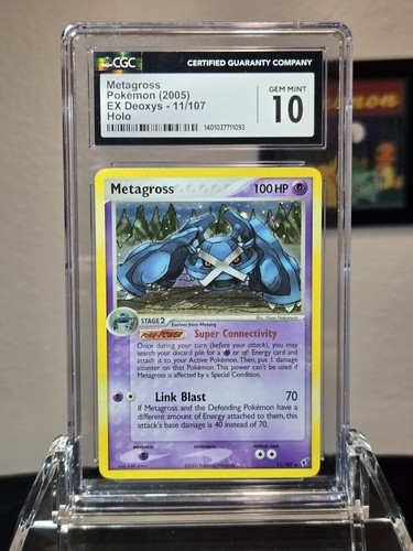 Metagross graded CGC 10 for sale on eBay