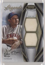 2022 Topps Tier One Legends Relics 19/25 Early Wynn #T2LR-EW Dual Patch HOF qf8