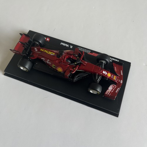 1/43 Ferrari F1 SF1000 Team Scuderia N5 GP Toscana Sebastian Vettel por Bburago - Imagen 11 de 24