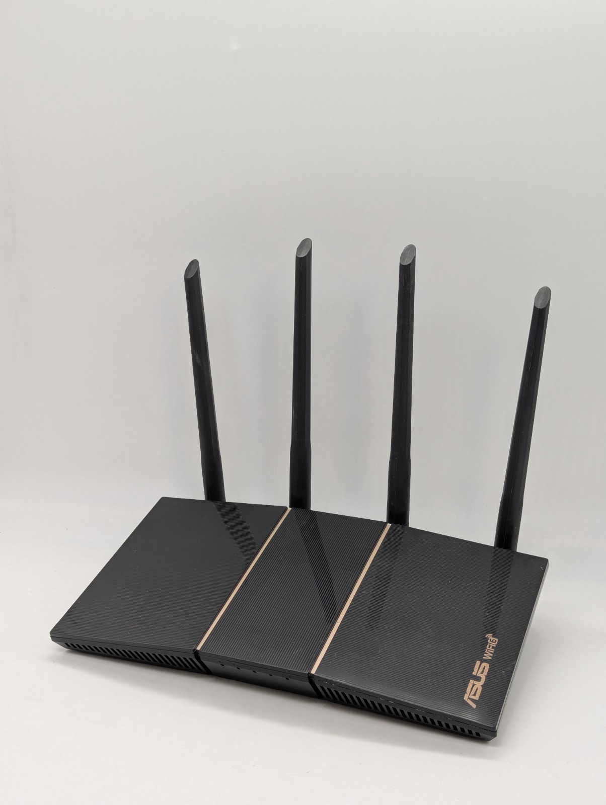 ASUS RT-AX57 AX3000 dual-band WiFi 6 extendable router NO CABLE/READ