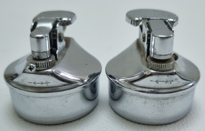 Vintage Table Lighter INSERT Fits Round Base Lot of 2 - For Parts only ...