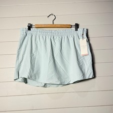 CALIA Womens Infinity Run Skort Calming Green Large Mid-Rise Relaxed