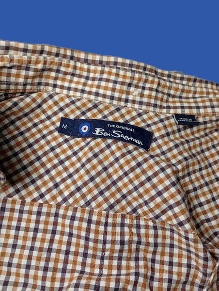 Men Ben Sherman Shirt Brown
