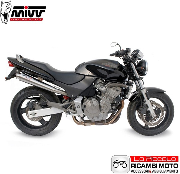 Endrohr Mivv X-Cone Edelstahl Honda Hornet 600 2001 2002-image