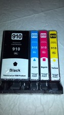 2X, 4 PACK 910XL Ink Combo Replacement for HP OfficeJet Pro, NOT OEM