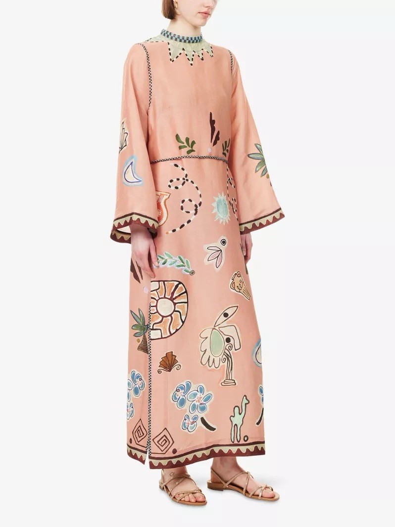 ALEMAIS Laurence Midi Dress $730  US 2 AU 6