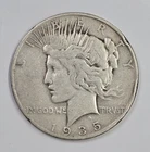 1935 S 90% Silver Peace Dollar VG Better Date #2A