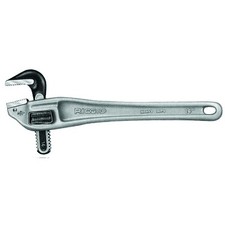 Offset Pipe Wrench, 14 in, Alloy Steel Jaw Ridge Tool Company  31120 95691311207