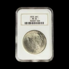 1923 Peace Dollar $1 - NGC MS64 Old Fatty Holder - 0361