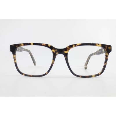 Otis + Grey OG 202119 Tokyo Tort Eyeglasses Square Tortoise Frames 53-19-145