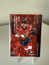 2025-26 Upper Deck #DZ-88 Evan Rodrigues Florida Panthers Dazzlers Red