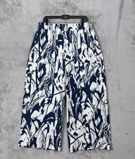 Lululemon Swift Mid-Rise Wide Leg Pant Sz 12 Whimsical Meld Wp Bone Mineral Blue