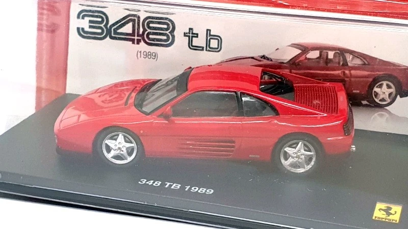 Altaya 1/43 Scale Diecast 5425J - 1989 Ferrari 348 TB - Red - Image 3 of 4