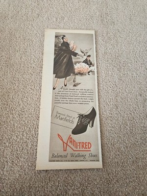 TBOOKL10 MAGAZINWERBUNG 11X4'' VANI-TRED - AUSGEWOGENE WANDERSCHUHE 
