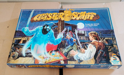 Geisterschiff Geister Schiff Schmidt Spiele Brettspiel vollständig