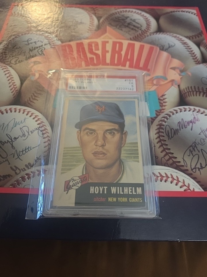 1953 TOPPS HOYT WILHELM #151 PSA 5 Looks Better💥💥💥💥