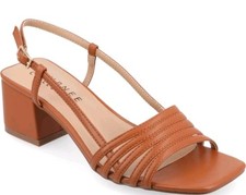Women's Journee Collection Shayana Slingback Heel Sandals Size 9