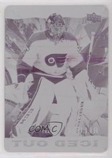 2020-21 Upper Deck Allure Iced Out Printing Plate Magenta 1/1 Carter Hart 0qd