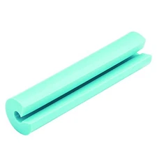 Panduit NWSLC2YAQ 100-Pack Aqua Sleeves for 2mm Simplex Fiber Cable