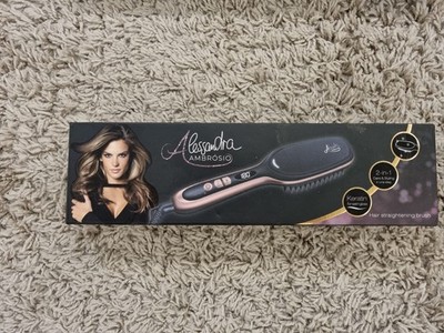 Alessandra Ambrosio Hair Straightening Brush