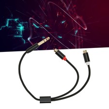 Männlich Bis Weiblich 6 35 Mm 2 -Kabel -Cable Signaladapter Für