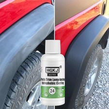 Revitalizador restaurador de plástico HGKJ 100 ml restaurador de recortes revestimiento de brillo de goma