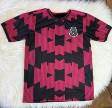 Mexico National Team Soccer Jersey Black Pink 2020/21 Adidas Style Adult Size 