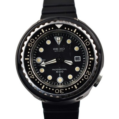 SEIKOダイバー6159 7010 Seiko Grandfather Tuna 1975 6159-7010 Ceramic Shroud Titanium 51mm