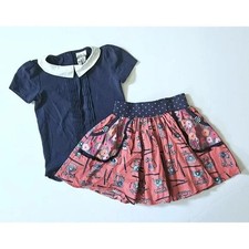 Matilda Jane 6 Friends Forever Hold The Phone Skirt Top Set SR1-467