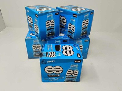 Berry Flavored Energy Shot Premium 6 Pack Count Energy Drink Shots Pack