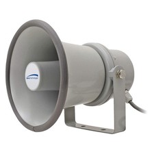 SPECO TECHNOLOGIES SPC10T PA Weatherproof Speaker,7-1/4"D,Aluminum 49CA10