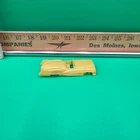 Vintage Yellow Marx Gas Station Car w Metal Wheels #4