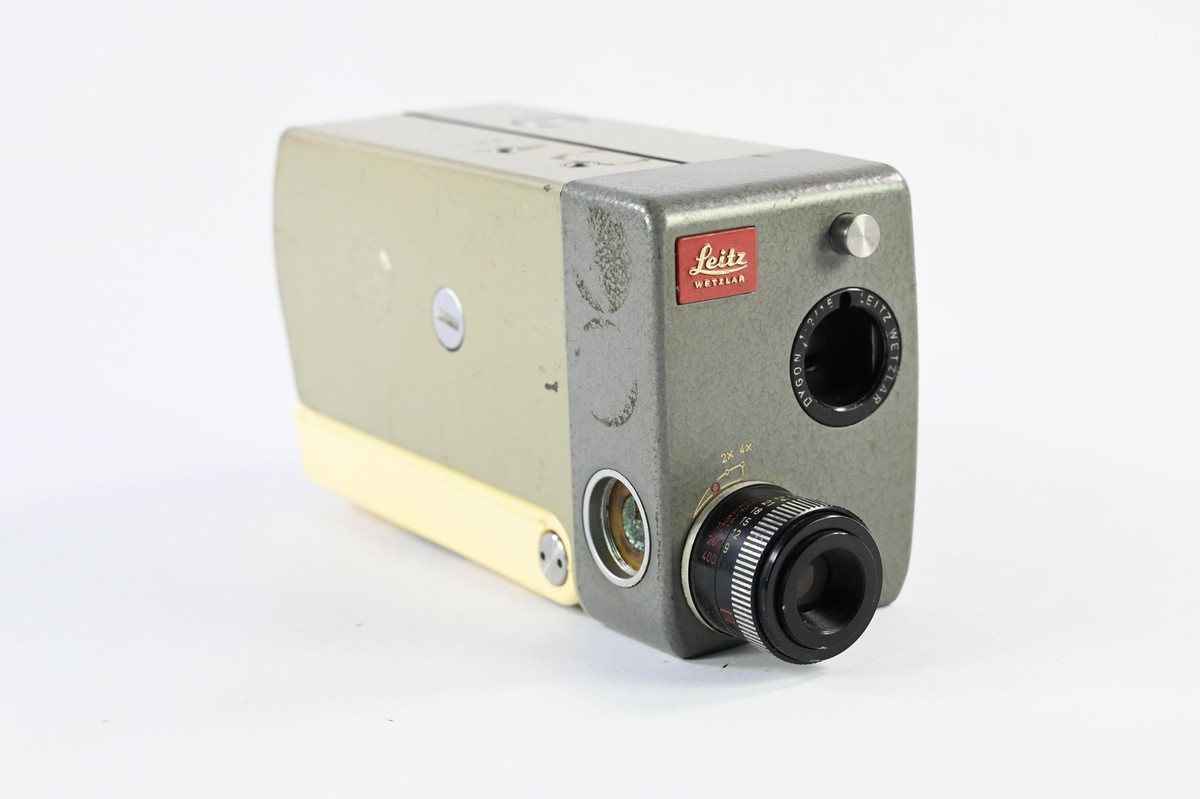 Leica Leitz Wetzlar Leicina Super 8mm Film Handheld Movie Camera