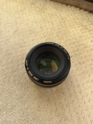 Canon EF 50mm f/1.4 USM Prime Lens