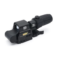 558 Holographic Red/Green Dot Reflex Sight G33 3X Magnifier Black