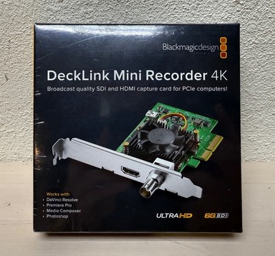 (NEW-Sealed) Blackmagic Design DeckLink Mini Recorder 4K BDLKMINIREC4K