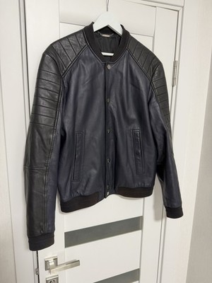 Versace Collection Gianni Versace Biker Leather Jacket Men's Size
