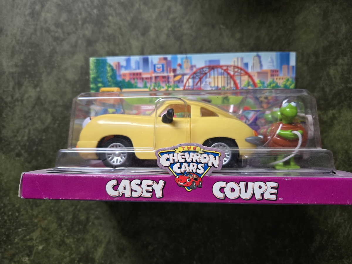 Chevron Cars Casey Coupe The Collection in Pkg 3 Turtles Toy 1999