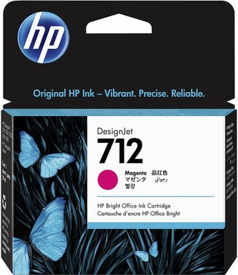 HP Patronen 712 DesignJet Studio T650 T630 T250 T230 Studio Steel Original