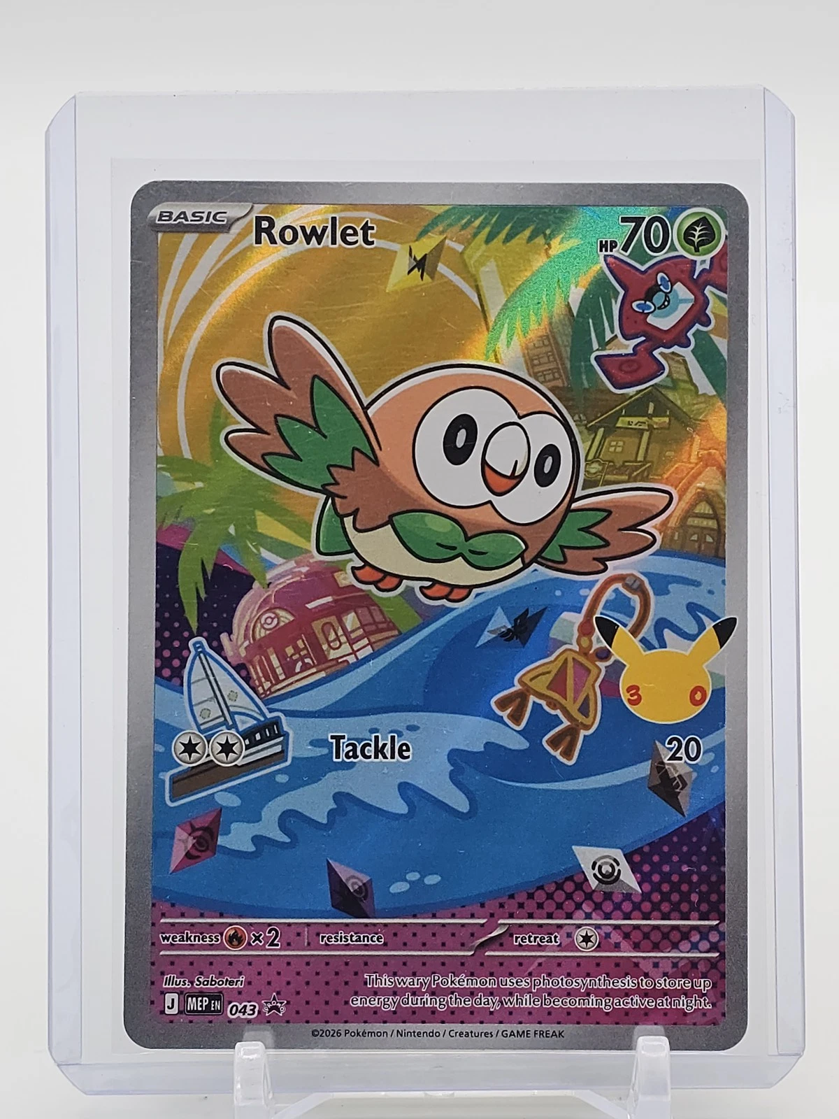 Rowlet - Mega Evolution Black Star Promos #43 Price & Value ($6.39